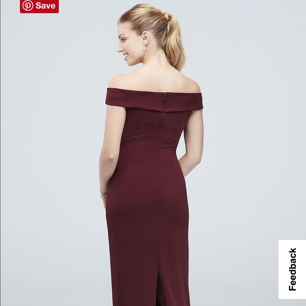 David’s Bridal | Db Studio | Off-The-Shoulder Str… - image 2